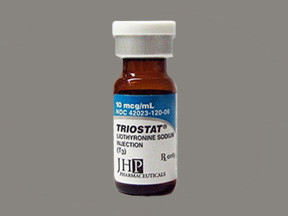 TRIOSTAT 10 MCG/ML VIAL