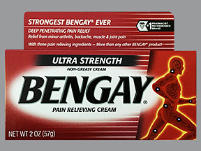 BENGAY ULTRA STRENGTH CREAM