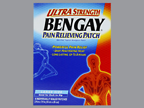 BENGAY ULTRA STRENGTH PATCH