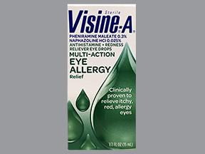 VISINE-A EYE ALLERGY DROPS