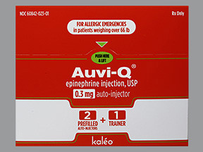 AUVI-Q 0.3 MG AUTO-INJECTOR