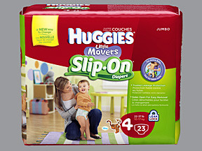 HUGGIES LITTLE MOVERS SIZE 4