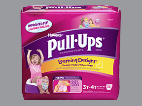 HUGGIES PULL-UPS 3T-4T GIRLS