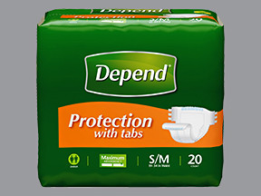 DEPEND PROTECT UNDERWEAR S-M