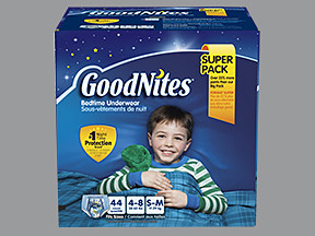 GOODNITES UNDERPANTS S-M BOYS