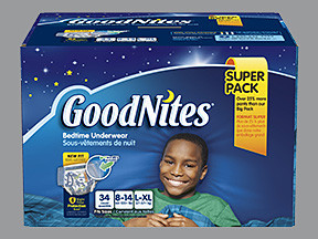 GOODNITES UNDERPANTS L-XL BOY