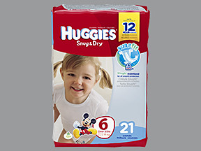 HUGGIES SNUG AND DRY STEP 6