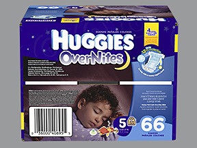 HUGGIES OVERNITES SIZE 5