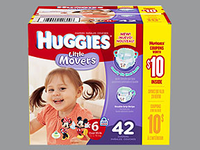 HUGGIES LITTLE MOVERS SIZE 6