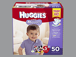 HUGGIES LITTLE MOVERS SIZE 5