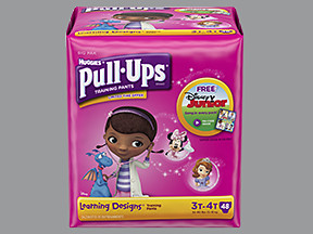 HUGGIES PULL-UPS 3T-4T GIRLS