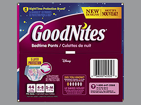 GOODNITES UNDERPANTS S-M