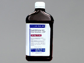 HYDROXYZINE 10 MG/5 ML SOLN
