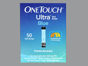 ONETOUCH ULTRA BLUE TEST STRP