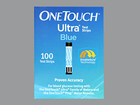 ONETOUCH ULTRA BLUE TEST STRP