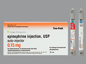 EPINEPHRINE 0.15 MG AUTO-INJCT