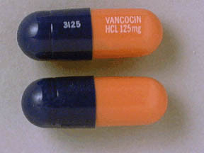 VANCOMYCIN HCL 125 MG CAPSULE