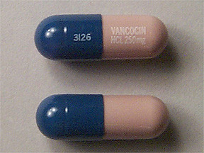 VANCOMYCIN HCL 250 MG CAPSULE