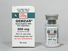 GEMZAR 200 MG VIAL