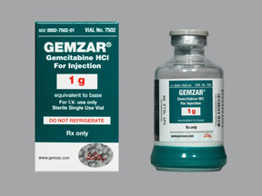 GEMZAR 1 GRAM VIAL