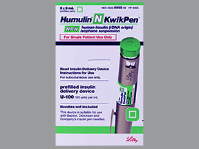 HUMULIN N 100 UNITS/ML KWIKPEN