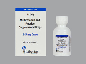 MULTIVIT & FLUOR 0.5 MG/ML DRP