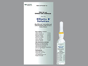 ELLIOTTS B SOLUTION AMPULE