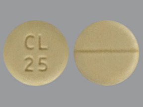 XENAZINE 25 MG TABLET