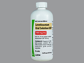 LEVETIRACETAM 100 MG/ML SOLN