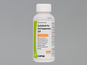 CEPHALEXIN 125 MG/5 ML SUSP
