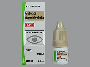 GATIFLOXACIN 0.5% EYE DROPS