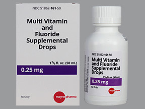 MULTIVIT-FLUOR 0.25 MG/ML DROP