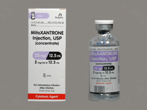 MITOXANTRONE 25 MG/12.5 ML VL