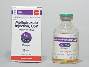 METHOTREXATE 1 GRAM/40 ML VIAL