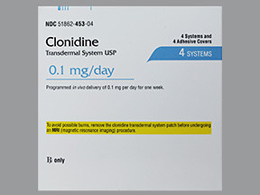CLONIDINE 0.1 MG/DAY PATCH