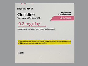 CLONIDINE 0.2 MG/DAY PATCH