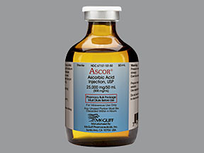 ASCOR 25,000 MG/50 ML BULK VL