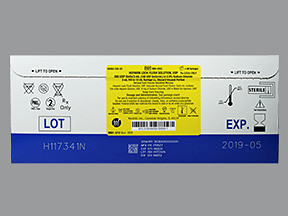 HEPARIN FLUSH 300 UNITS/3 ML (100 UNITS/ML) SYRINGE