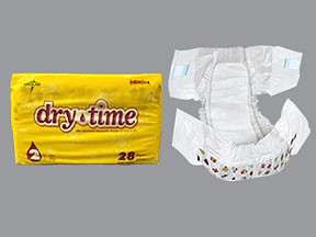 DRY TIME BABY DIAPER SIZE 2