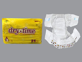 DRY TIME DIAPER SIZE 3