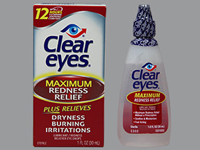 CLEAR EYES MAX REDNESS RLF DRP