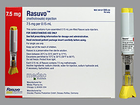 RASUVO 7.5 MG/0.15 ML AUTOINJ