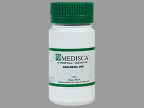 BACLOFEN POWDER