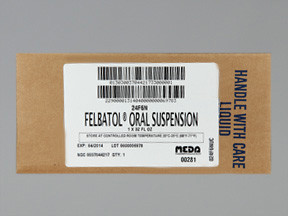 FELBATOL 600 MG/5 ML SUSP
