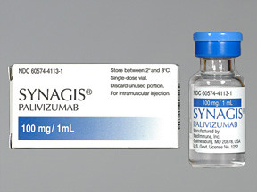 SYNAGIS 100 MG/1 ML VIAL