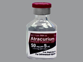 ATRACURIUM 50 MG/5 ML VIAL