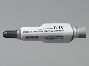 DIAZEPAM 10 MG/2 ML SYRINGE