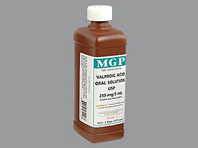VALPROIC ACID 250 MG/5 ML SOLN