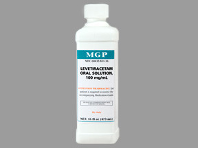 LEVETIRACETAM 100 MG/ML SOLN