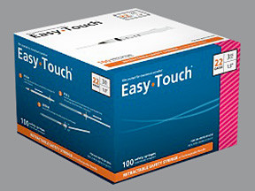 EASY TOUCH SYR 3 ML 22GX1-1/2"